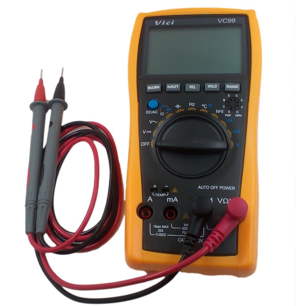 Vichy VICI VC99 3 6/7 Auto-range Digital Multimeter DC AC voltage current Resistance Capacitance Meter Tester Ammeter Voltmeter