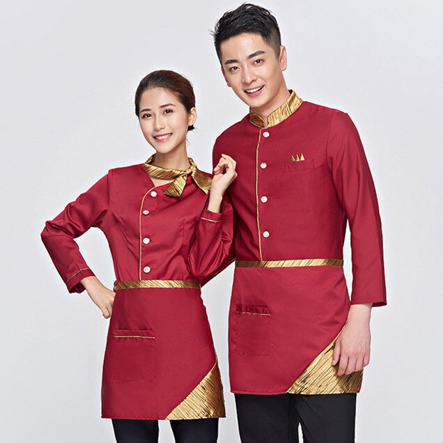 waitress costume chinese waitress uniform restaurant waitress uniforms hotel waitress uniform