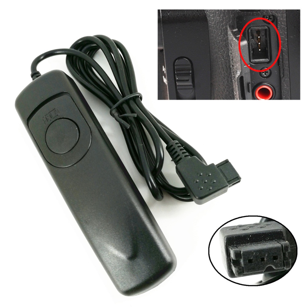 Afstandsbediening Ontspanknop Kabel Als RM-S1AM RC-1000 Voor Sony A900 A700 A350 A300 A200 A550 A560 A580 A65 A37 a33 A55 Minolta