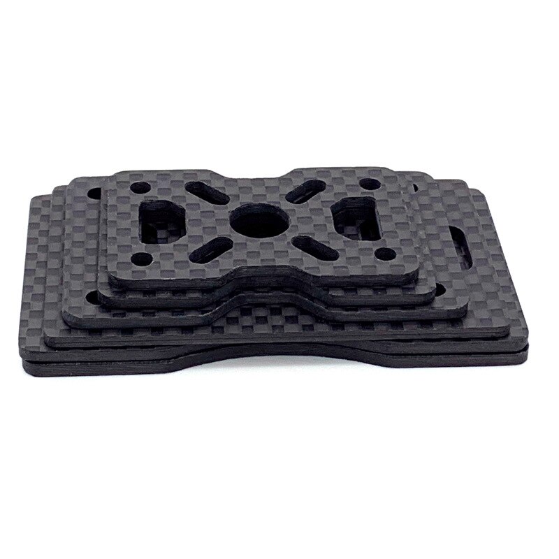 3K Carbon Fiber Motor Seat 4-6 Multi-As Motor 16 ~ 30Mm Buis Carbon Plaat