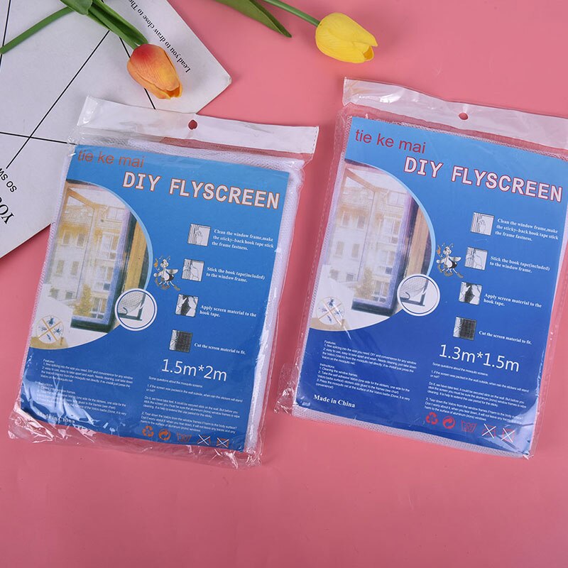 Thuis Gebruik Mosquito Window Gaas Kamer Cortinas Anti Klamboe Protector Keuken Fly Screen Inzet Diy
