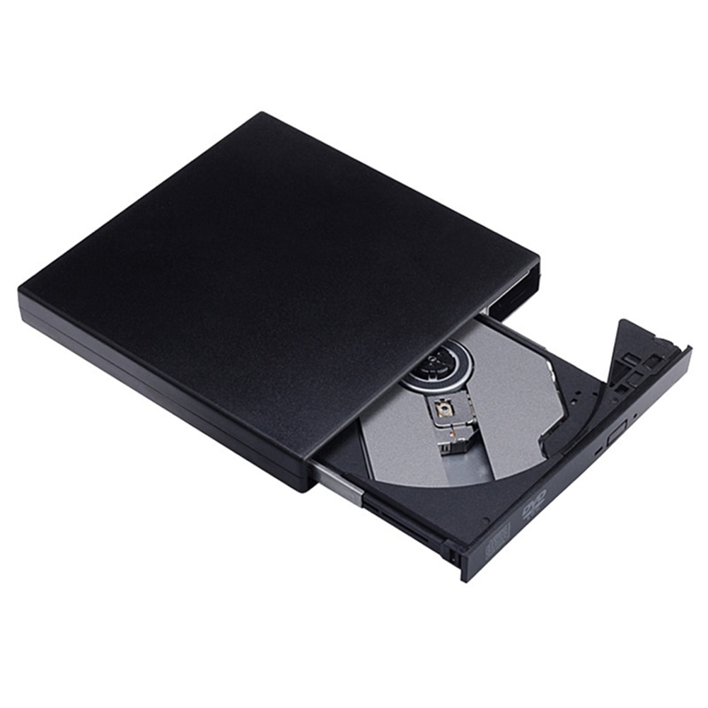 Graveur de DVD externe externe USB 2.0, lecteur combiné, pour ordinateur portable, PC de bureau