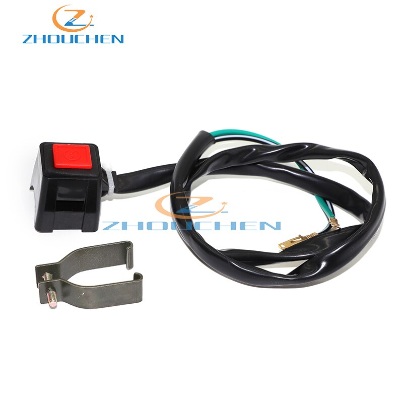 Universal Button Kill Stop Switch For SDG GPX SSR YCF DHZ Pit Yahama MX Dirt Motocross Bikes