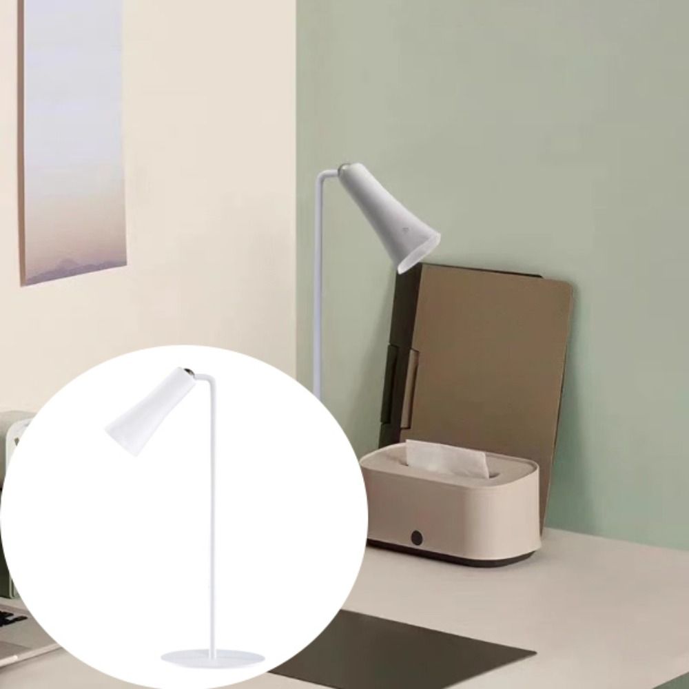 Multifunctionele magnetische bureaulamp Traploos dimmen Aanraakbediening USB oplaadbare lamp Zacht licht 3 modi LED-lamp Lezen