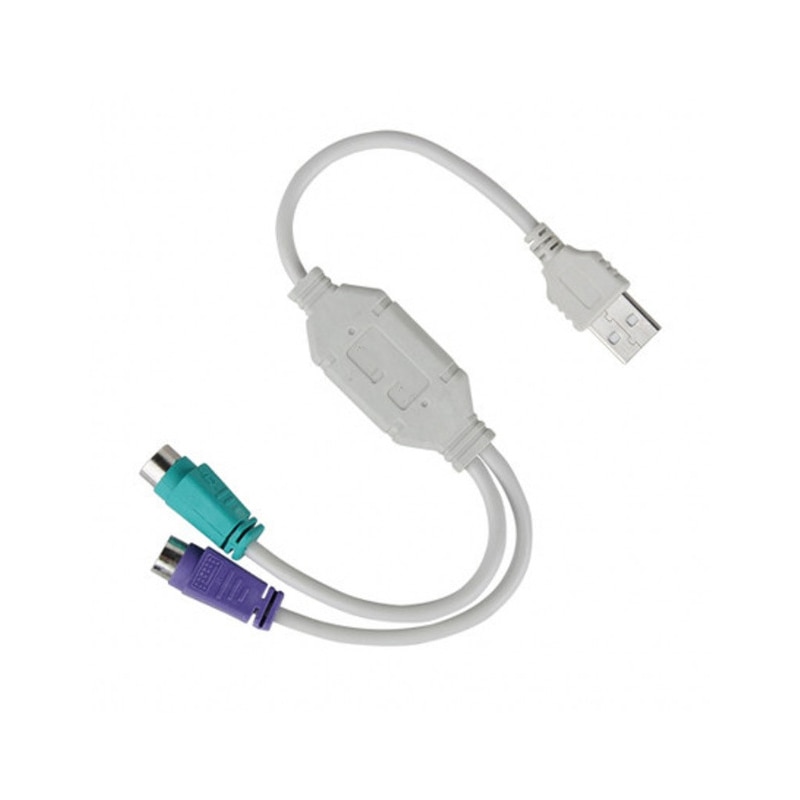 Neue USB Hafen Konverter USB Stecker auf PS/2 Tastatur Maus Weibliche Adapter Für PlayStation2 PS2 Spiel Komponente PC zu Sony