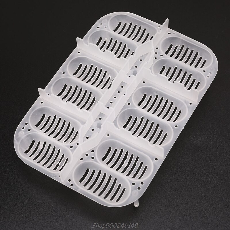 Incubatrice rettile Uovo Vassoio con Il Termometro di Incubazione Del Serpente di Incubazione di Uova Strumento Au28 20 Dropship