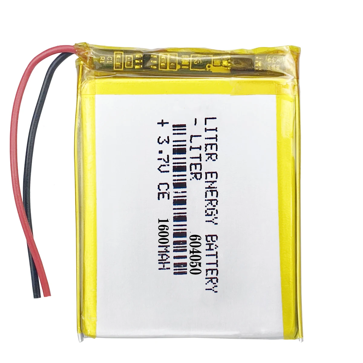 3.7V Li-Polymer Rechargeable Battery 603040 for MP3, Tablets, DVD, E-books, Bluetooth Headsets, Cameras: WHITE