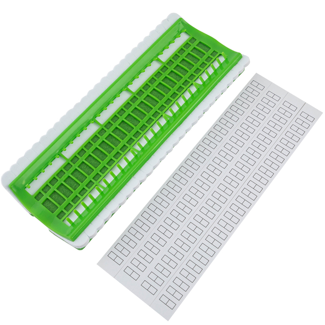 30/50 Positions Thread Holder Cross Stitch Thread Organizer Row Line Tool Embroidery Floss Sewing Accessories Thread Organizer: army green