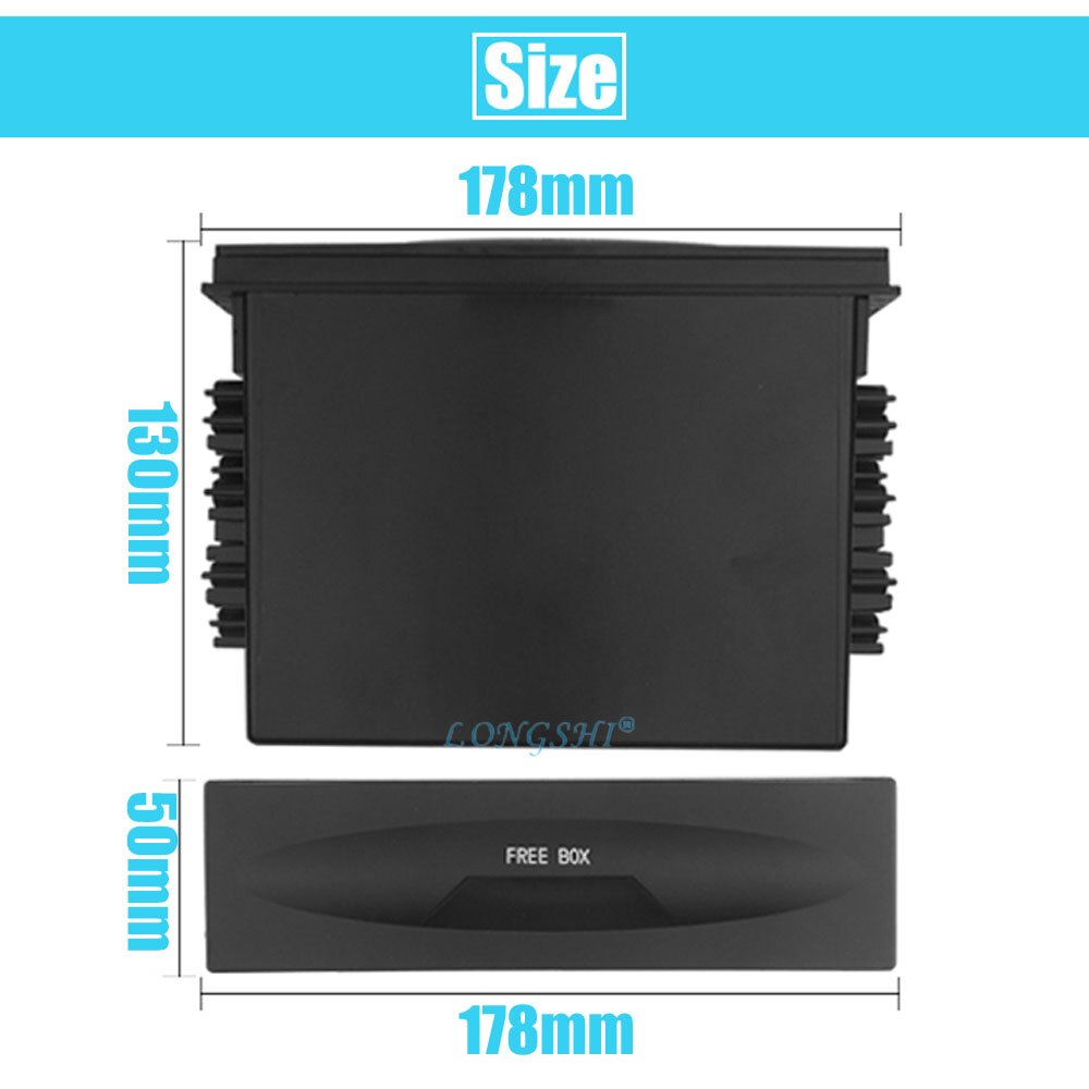 For ISO 1DIN Car Stereo Radio Installation Cage Single Din Stereo Radio Fitting Cage 178mm X 50mm X 68mm - View #7