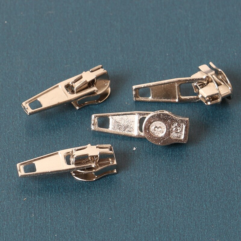 25pcs 3# Zinc Alloy Auto Lock Automatic Zipper Puller Sliders for Nylon Zippers Home Textiles zip slider
