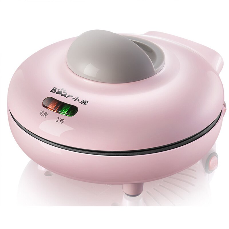 Electrical Household Cartoon Cake Machine Mini Cake Machine Non-Stick Model Pink Cute Double-Sided Constant Temperature Baking: AU