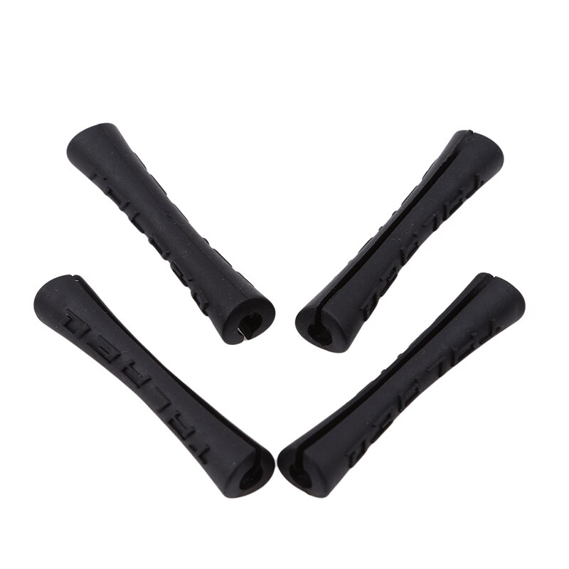 4 pièces boîtier de câble de frein de vélo manchon de protection en caoutchouc protecteurs de câble de frein Guides accessoires de vélo