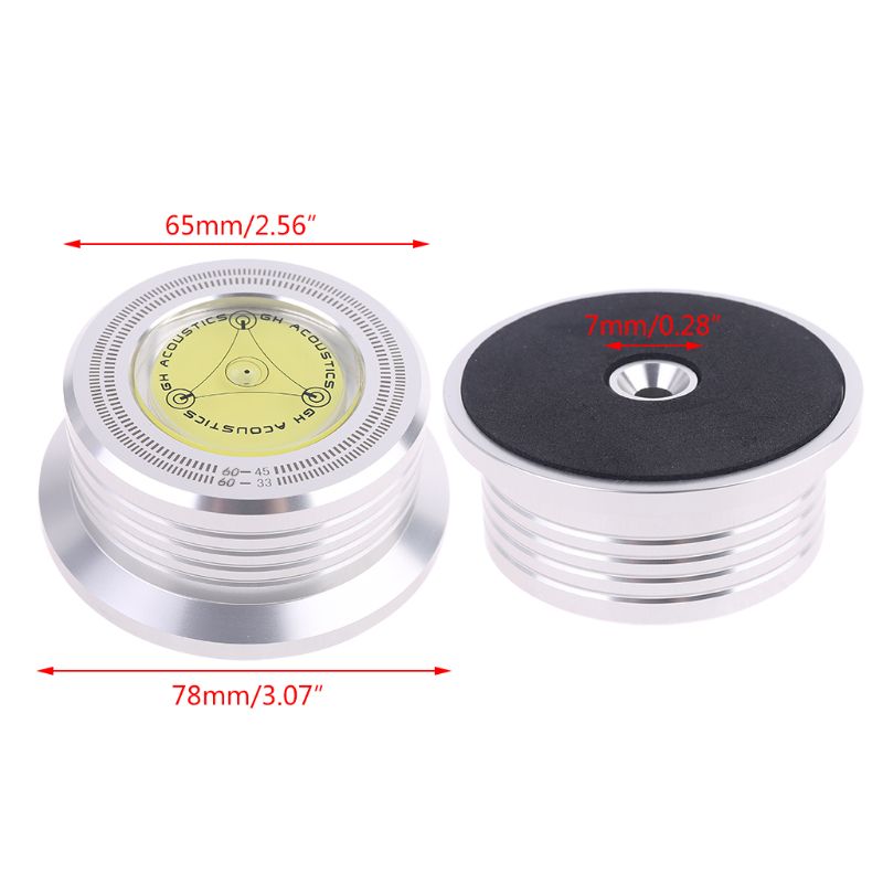 60HZ Frequenz 3in1 Metall aufzeichnen Klemme Lp Rabatt Stabilisator Plattenspieler Für Schallplatte Plattenspieler Vibration Ausgewogene