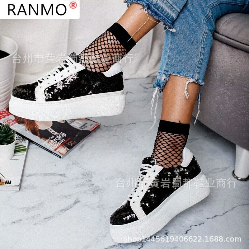 Dames sneakers gevulkaniseerde schoenen soksneakers dames zomer instappers platte schoenen dames plus size loafers wandelen plat  a12