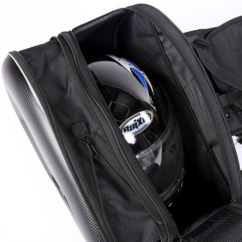 Vandtæt motorcykel sidetasker sadeltaske oxford stof sadeltasker moto bagagerum bagage hjelm ridning rejsetasker