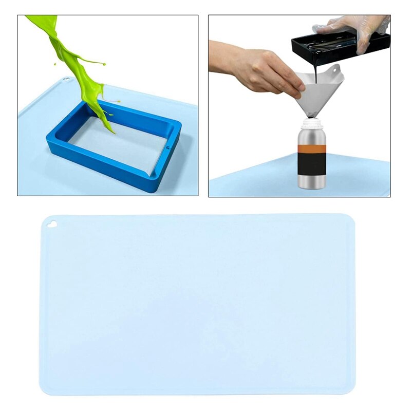 3D Printer 410 X 310Mm Silicone Mat To Protect Work Surface