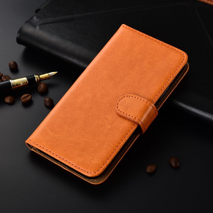 Voor Samsung J5 Cover Wallet Flip Case Lederen Ingericht Case Voor Para Op Samsung Galaxy J5 J530 J530F SM-530F Coque: Yellow