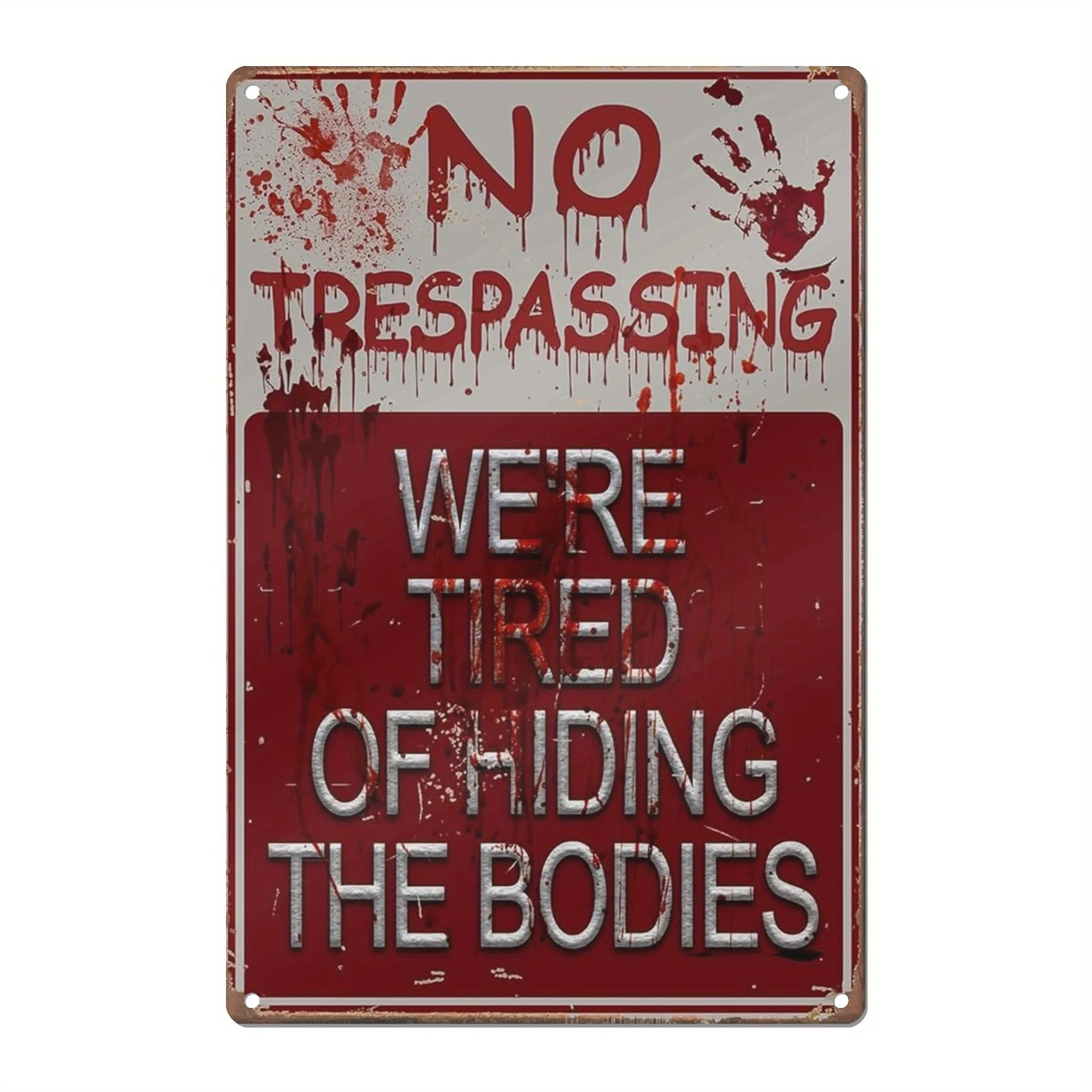 Vintage halloween-skilt kun til parkering, unikt stopskilt, finurlig kost, heksedekoration til køkken, soveværelse, café, bar, stue: Sort