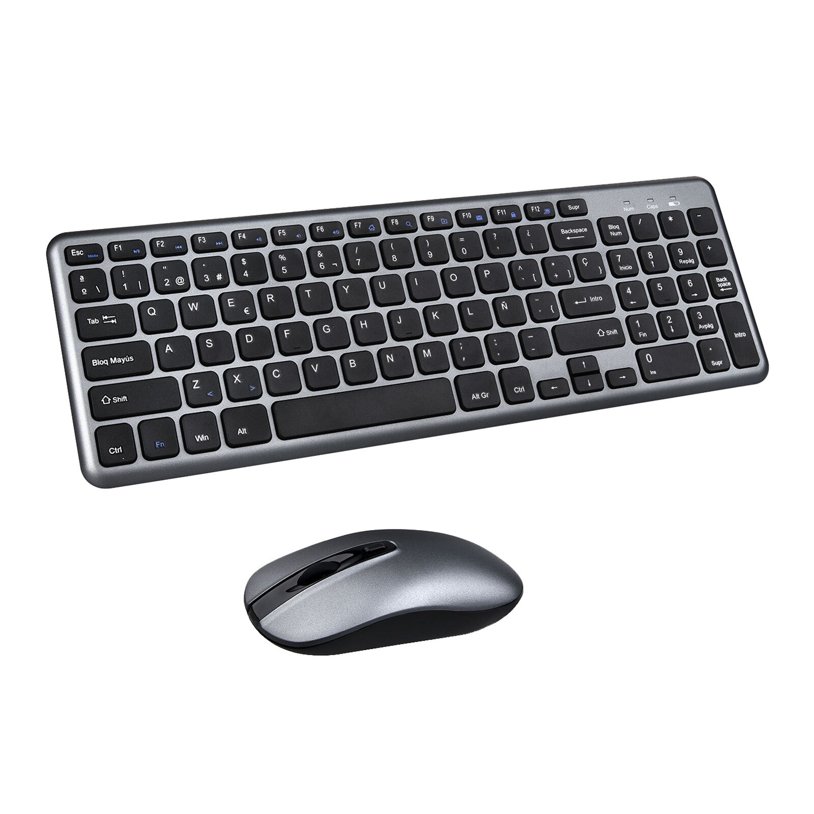 Acquista Tastiera e mouse wireless da 10 pollici Tastiera inglese russa