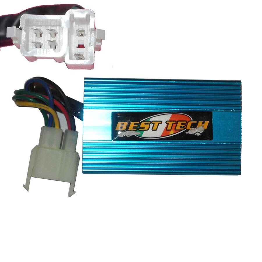 High performance 12V 6 pin AC Racing CDI box for ATV Motorcycle Go kart with CG 125cc 150cc 200CC Engine