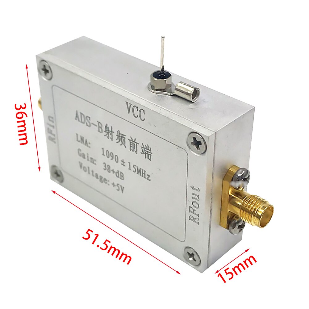 ADS B Vedio Signal Front End Frequency Tool Stable Accessories Modules Power Electrical RF Amplifier 1090 MHz Radio Low Noise