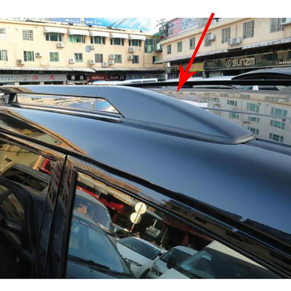 For Mitsubishi Pajero V80 Side Bars Cross Rails Roof Rack Luggage Carrier Cover Replacement 4pcs