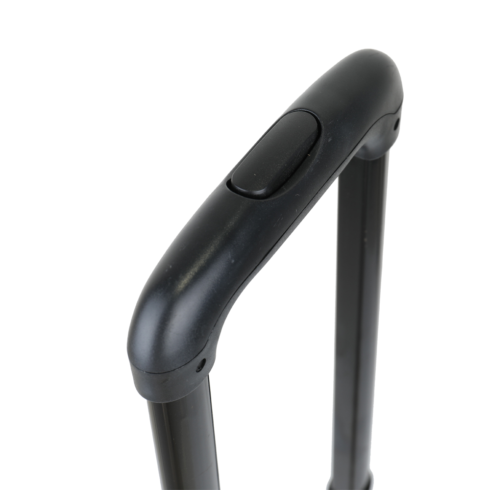 Portable Foldable Luggage Shopping Travel Cart Flatbed Trailer Trolley Barrow with Black Pull Rod