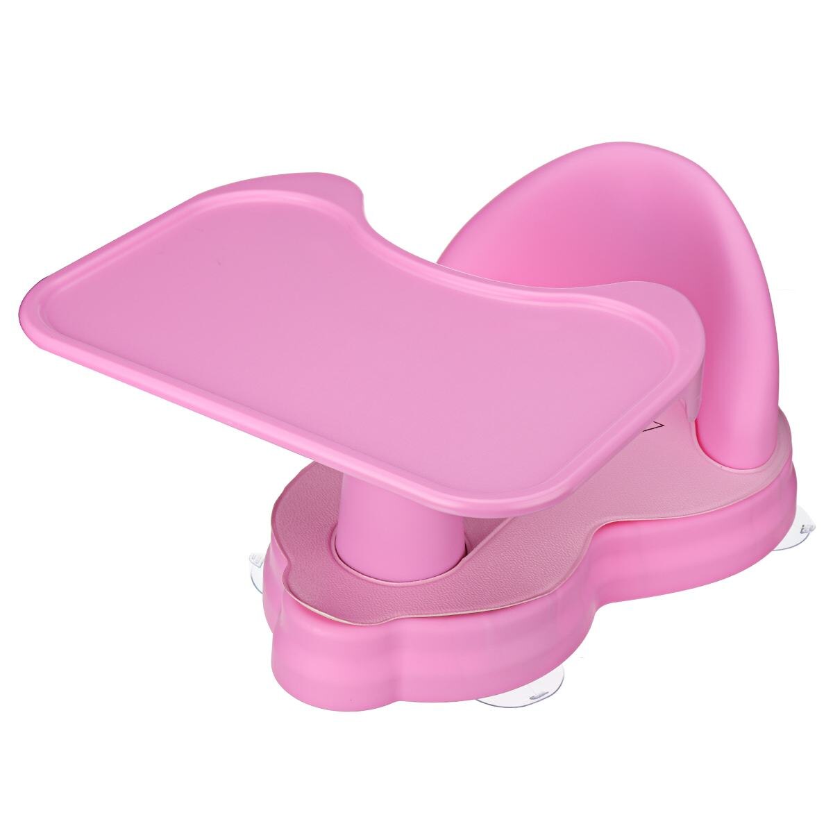 Bébé douche -né bébé baignoire anneau siège infantile enfant en bas âge enfants anti-dérapant sécurité jouet chaise baignoire tapis bain siège Support: Pink