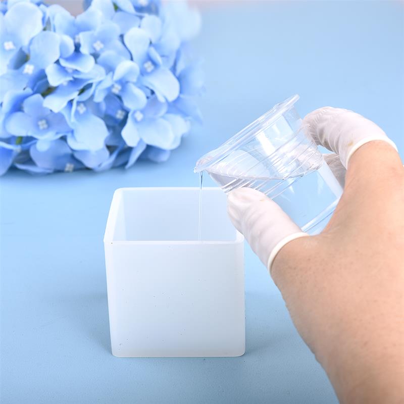 Moldes de arcilla transparente para hacer Herramientas de alfarería, moldes de cerámica, resina de arcilla polimérica, molde de artesanías redondo ovalado cuadrado en forma de silicona portátil