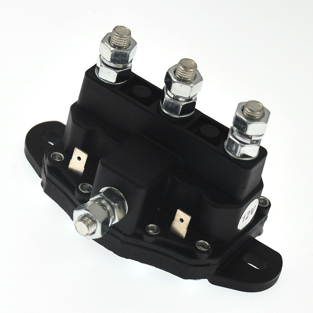 12v 6 Terminals Electric Winch Contactor Electromagnetic Relay Winch Motor Reversing Solenoid Automobile Update Accessories