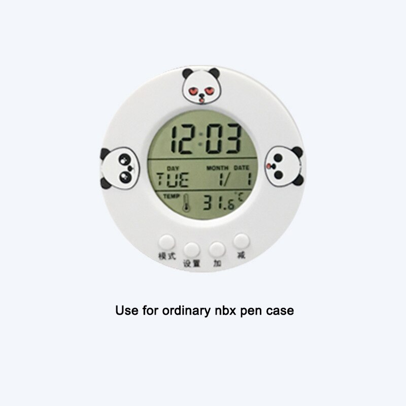 Number Game And Electronic Clock For NewmeBox Ordinary Or Quicksand Pencil Case Cute NBX Pencil Box Accessories: 4  Ordinary