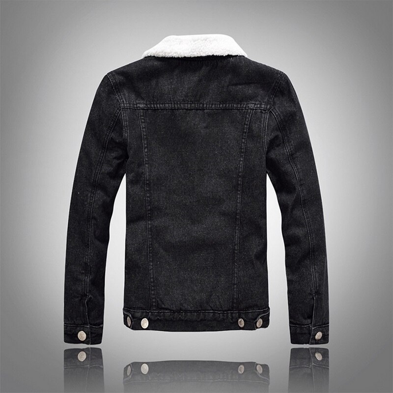 Echt leren jack met fleece voering Echt leren jack met fleece voering