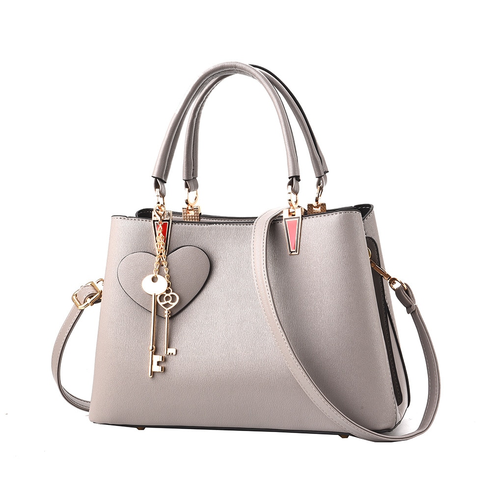 Women's Tote Bag - Large Capacity - PU Leather - Top Handle - Fashion Sequined Shoulder Bag