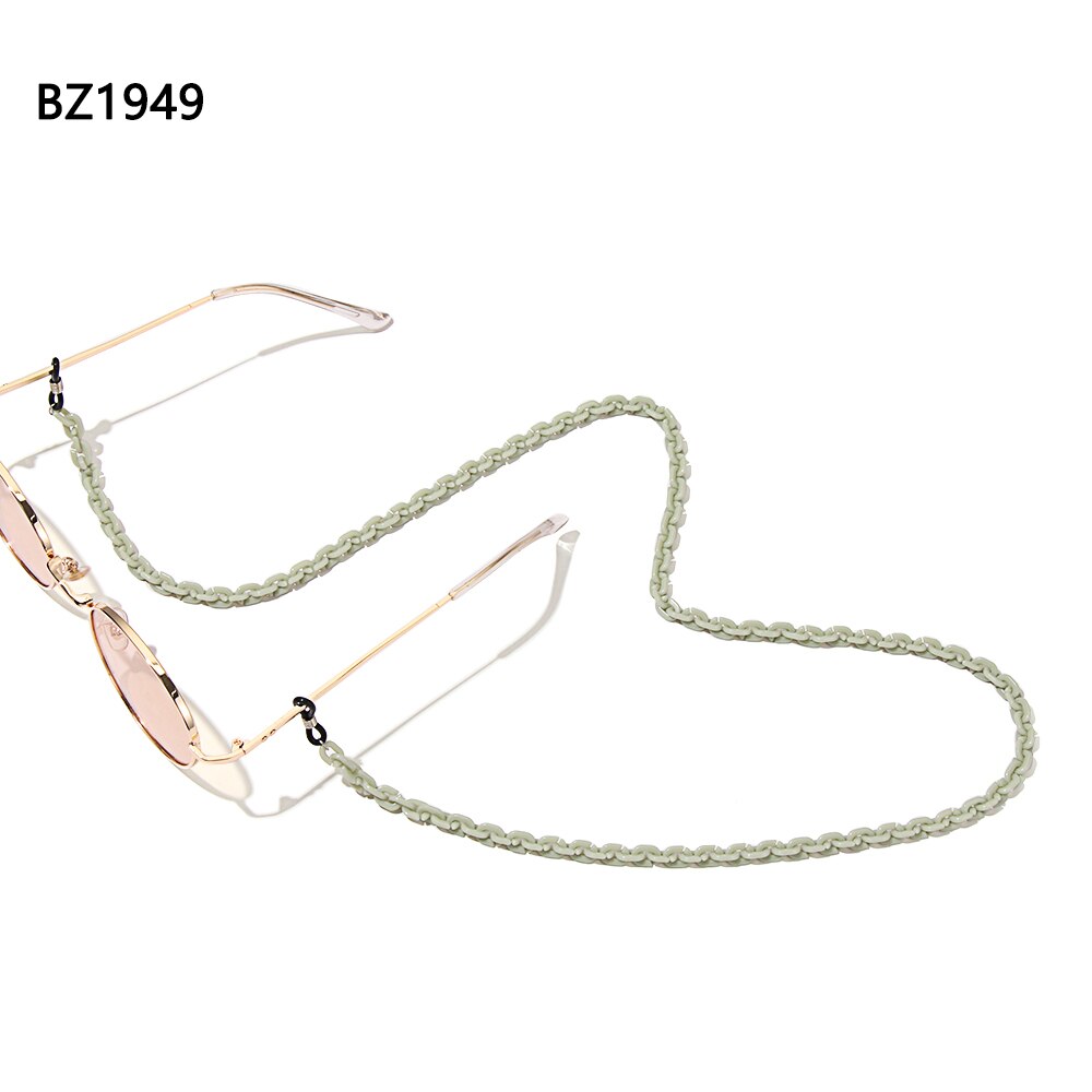 1Pc Acryl Glazen Ketting Zonnebril Keten Lanyard Ketting Brillen Retainer Brillen Houder Strap Eyewear Accessoires: BZ1949