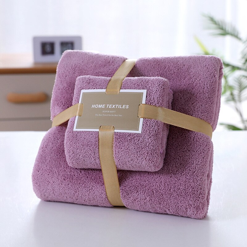 24 Kleuren Coral Fleece Absorberende Haar Zwemmen Gezicht Hand Badhanddoek Sets Microvezel Handdoeken Badkamer Handdoeken Microfiber Handdoek Set: D