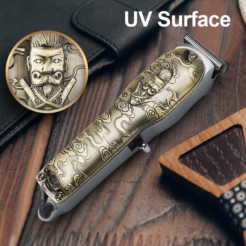 Cordless hair trimmer barber clippers for men beard shaver salon T blade outliner Electric Hair Cutting Machine USB rechargeable