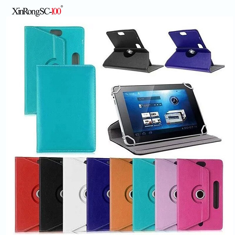 Voor asus memo pad fhd 10 me302kl lte /me302c 10.1 inch 360 graden draaibare universele tablet pu leren hoes