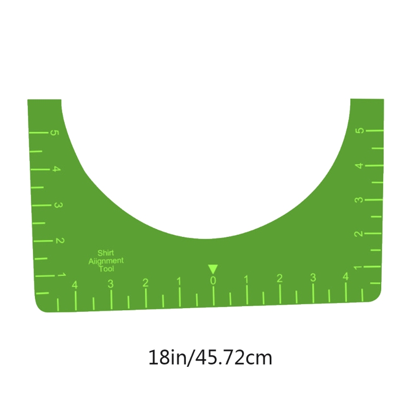 Tshirt Alignment Tool Ruler Guide Acrylic Clearly Marked Centering Sublimation Pressing, T-Shirt Ruler Guide with Si