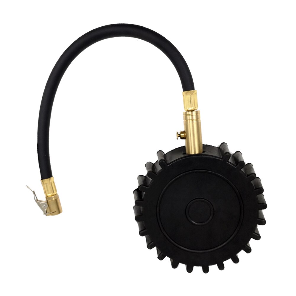 4 Inches Wijzerplaat Auto Bandendrukmeters Met Clip On Air Chuck Druk Testen
