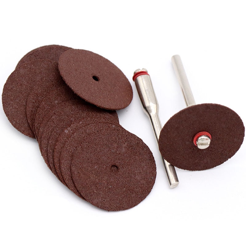 36Pcs Dremel Accessories 24mm Abrasive Cutting Discs Cut For Dremel Rotary Tools Electric Metal Wood Cutting Tool
