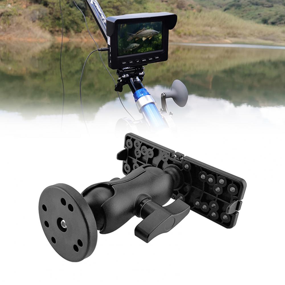Fishfinder 360 Graden Ronde Gemonteerd Beugel Vis Finder Tool Swivel Bal Mount Base Fishfinder Gps Plaat Roterende Vis Detector