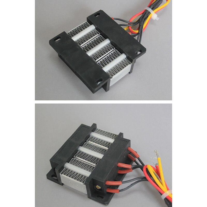 Calentador de aire PTC, elementos de calefacción de cerámica, 24V, 200W, calefactores eléctricos de temperatura constante PTC aislados para incubadora