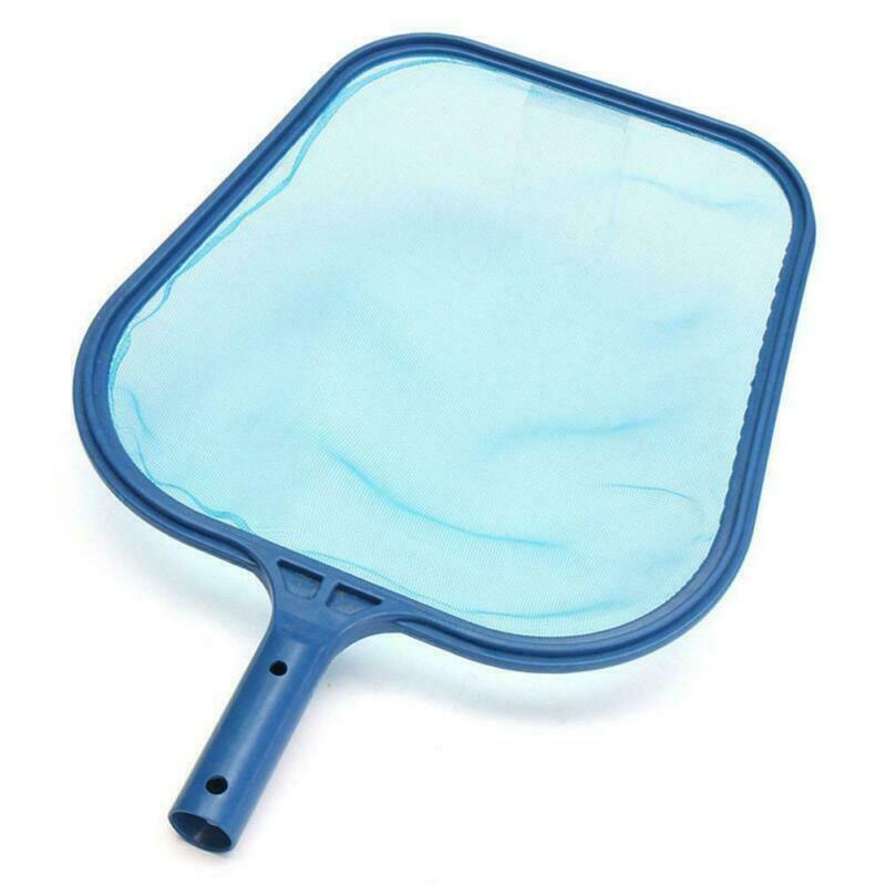 Swimming Pool Net Leaf Rake Mesh Skimmer Aluminum Telescopic Clean Swimming Pool Pole Adjustable: Without Pole