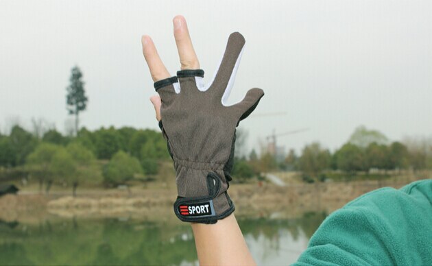Top Anti Slip Vissen Handschoenen/Outdoor Sportsslip-Slip Vissen Handschoenen