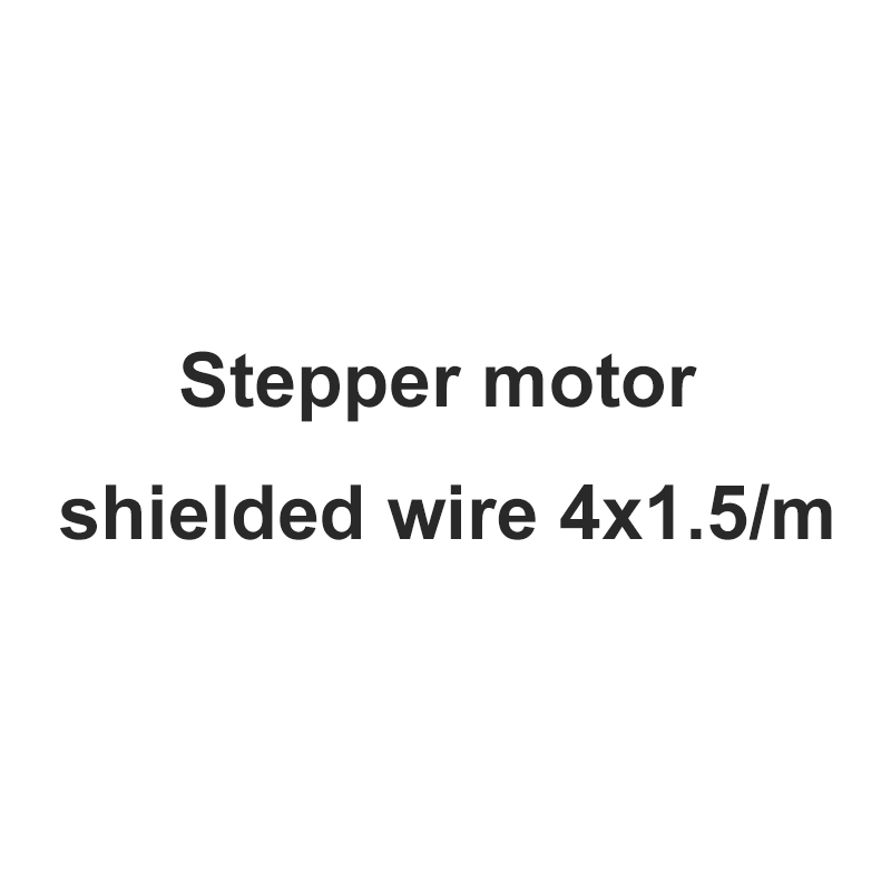 Spindle Motor Stepper Motor Shielded Wire Engraving Machine Cable Cnc Router Accessories: Stepper motor 4x1.5