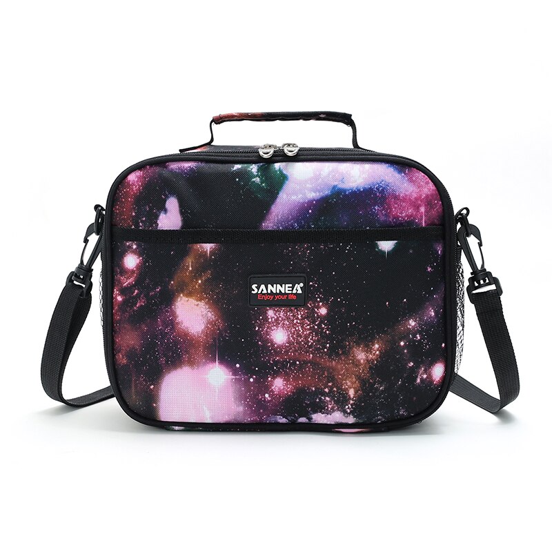 Insulated Kid Lunch Bag Box for Boys Girls Toddlers Children Thermal Cooler Food Picnic Pack, BPA Free: Purple