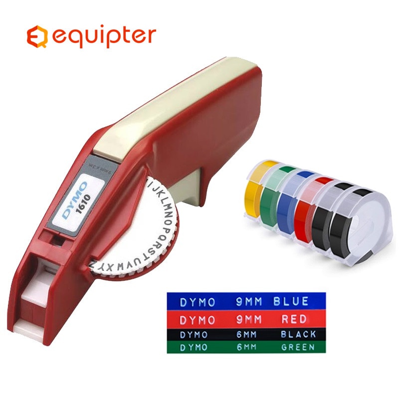 Dymo 3D embossing manual stereo label printers 1610 plastic label printers letterings machine express organizer label maker