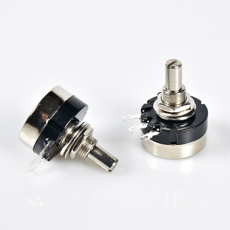 RV24YN-B203 Potentiometer and knob 2W 20K ohm carbon film governor battery car Adjustable resistance console Repair parts