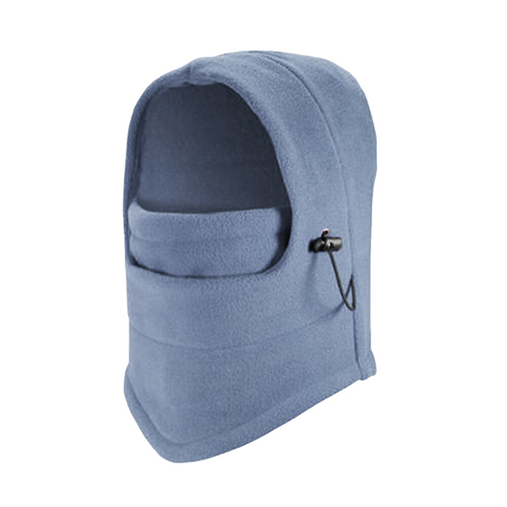 Men Women Winter Windproof Hat Fleece Thermal Warm Thick Adjustable Hiking Cycling Outdoors Headgear: GS2131GY