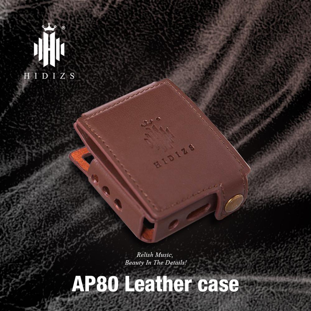 Mp3 leren hoesjes voor hidizs  ap80